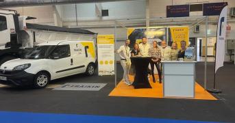 Equipe Fraikin au salon Expertrans