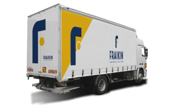 Lorry covered