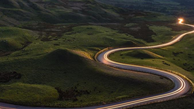 Road with light